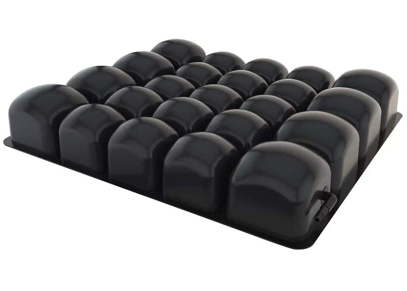 ROHO Mosaic PVC Air Cells Seat Cushion 16 W X 16 L X 3 D Inch for Wheelchairs MOS1616CA - Image 1